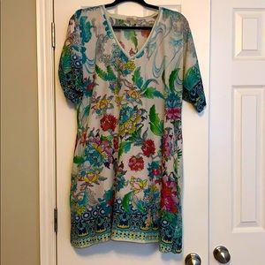 Beautiful Johnny Was tunic with pockets